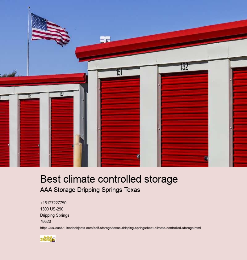 climate controlled self storage near me