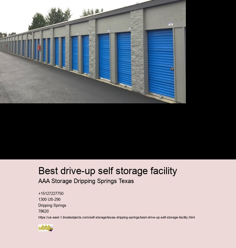 drive-up self storage Dripping Springs