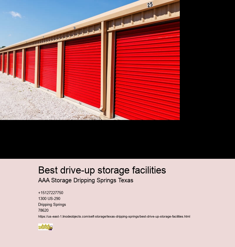 self storage facility near Dripping Springs