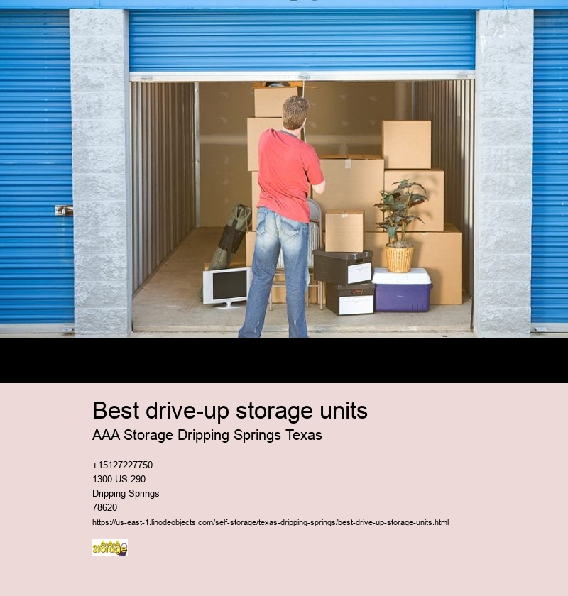 drive-up storage units Dripping Springs
