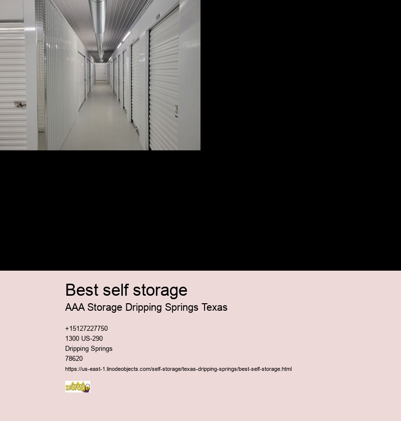 self storage unit Dripping Springs