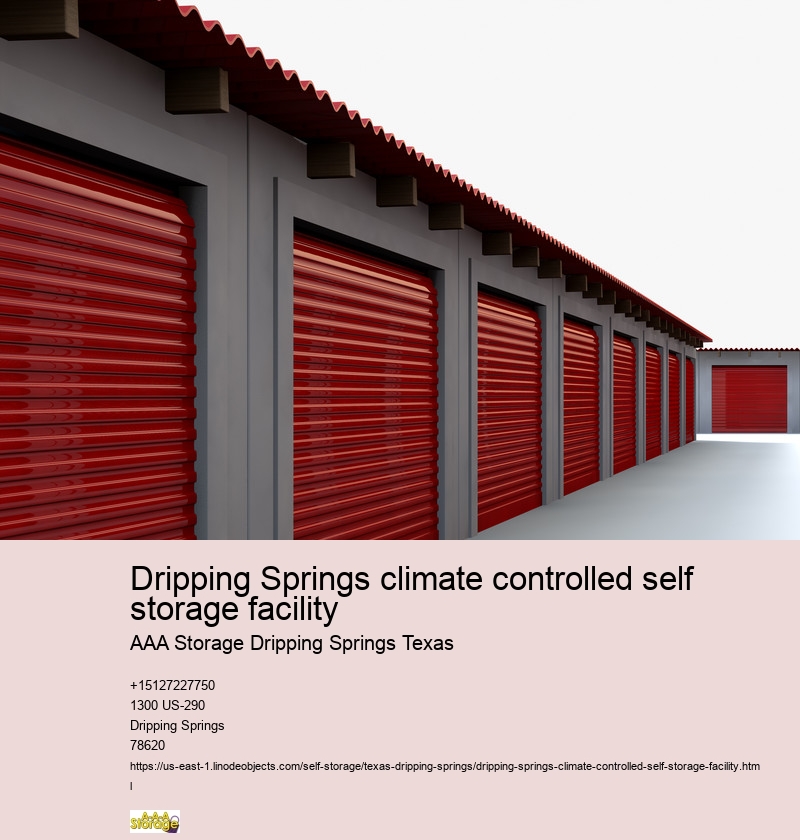storage facilities near Dripping Springs