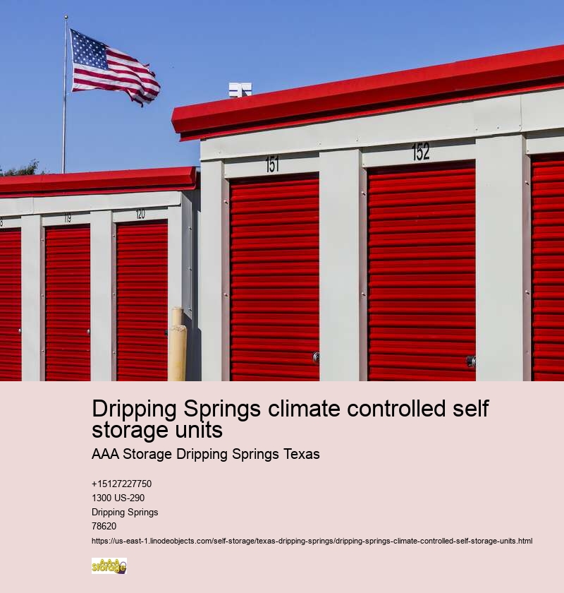 drive-up storage near Dripping Springs