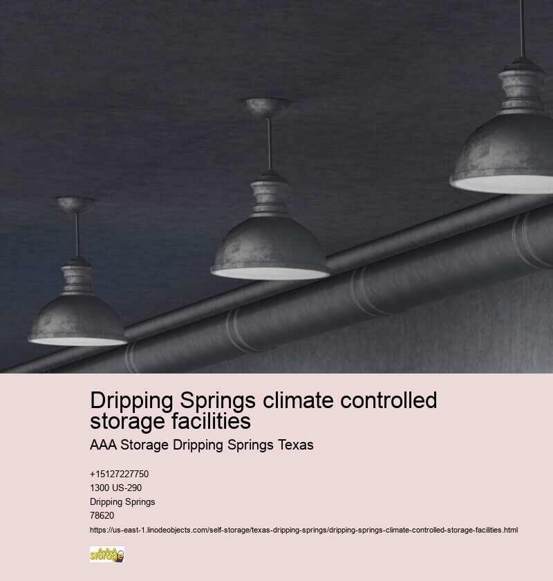 drive-up self storage facility Dripping Springs