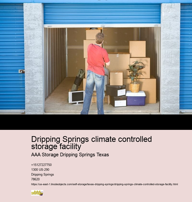 drive-up self storage facilities Dripping Springs