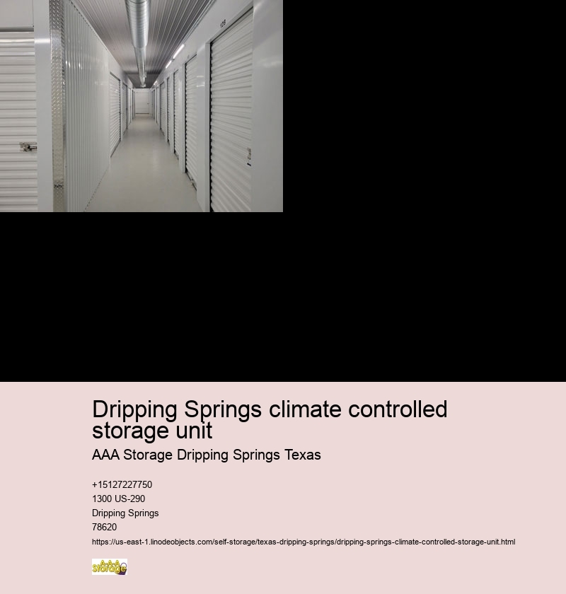 self storage Dripping Springs