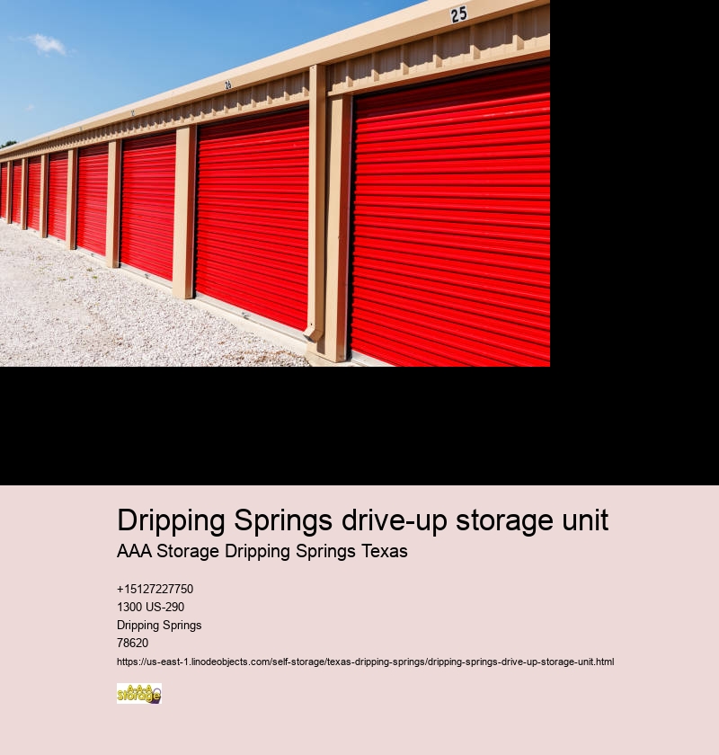 drive-up storages Dripping Springs