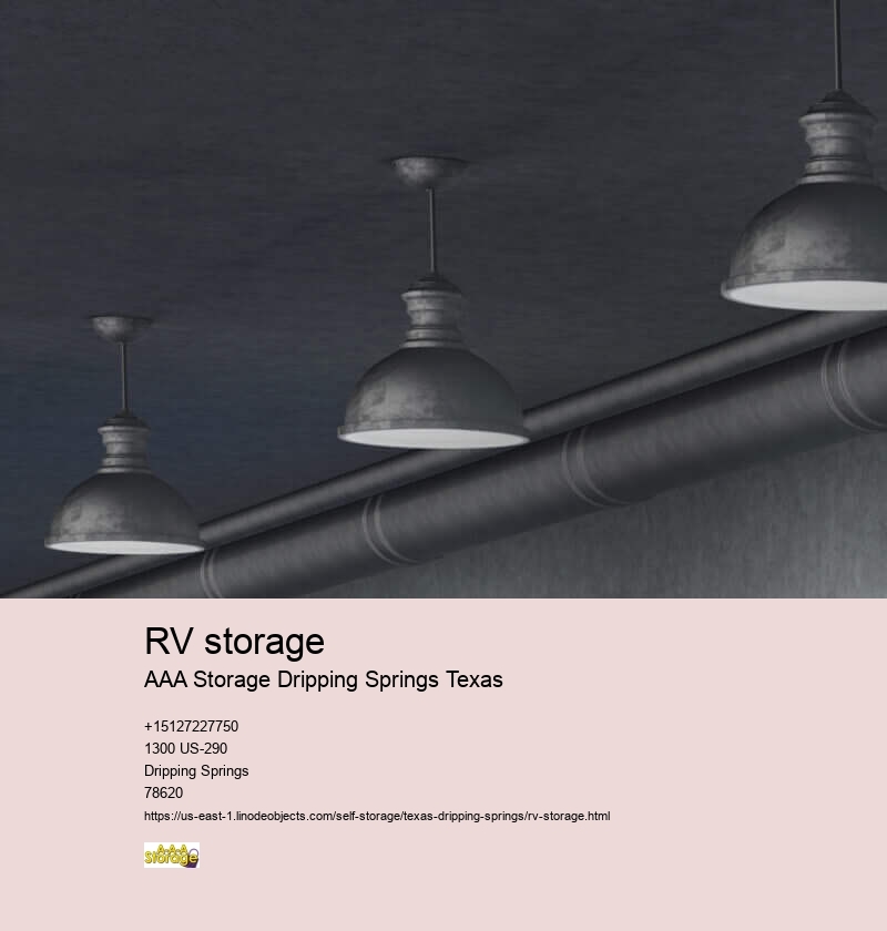 climate controlled self storages near Dripping Springs