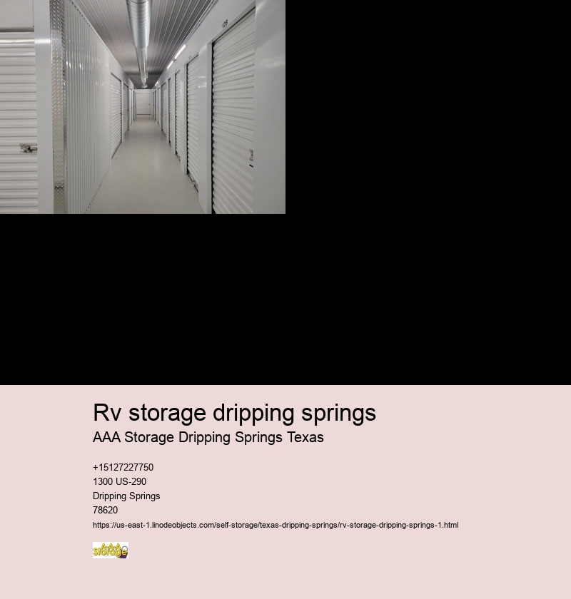 self storage unit near Dripping Springs
