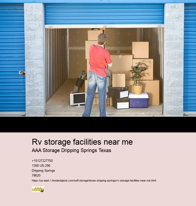 climate controlled self storage Dripping Springs