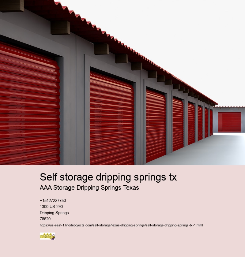 self storage near Dripping Springs