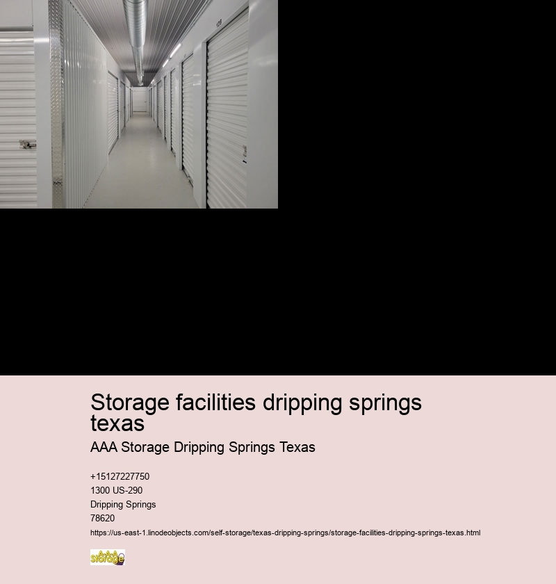 storage unit near Dripping Springs