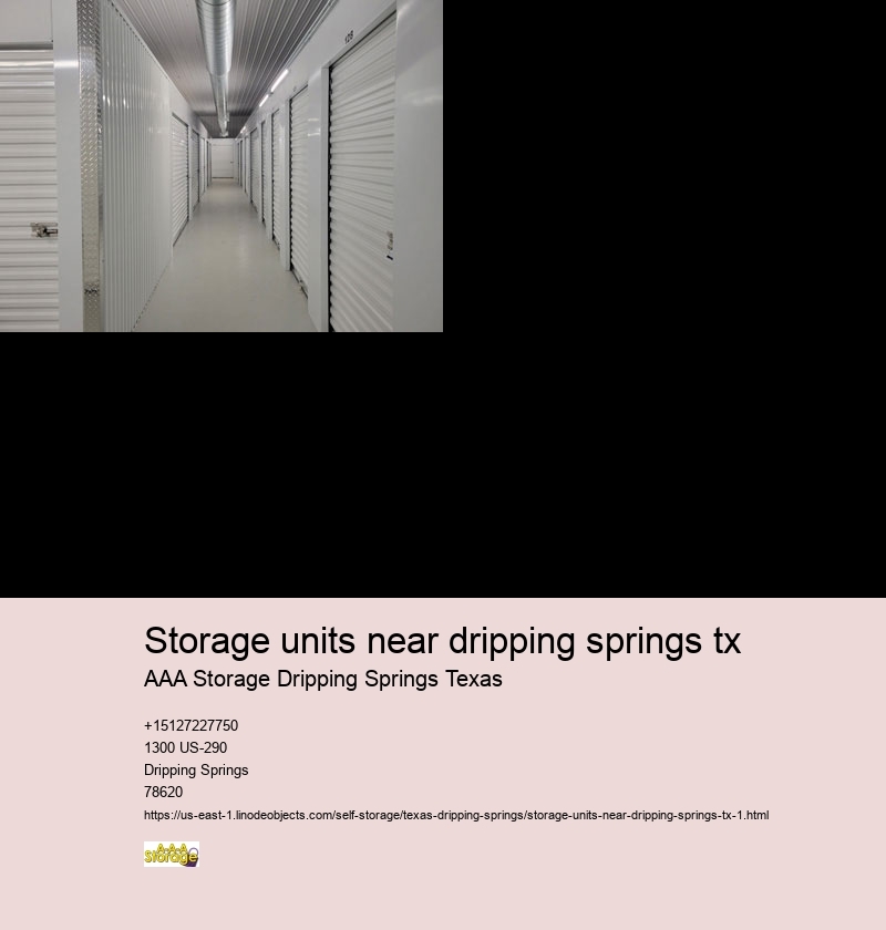 climate controlled self storage unit near me