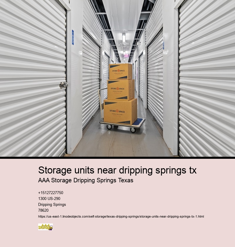 drive-up storage units Dripping Springs