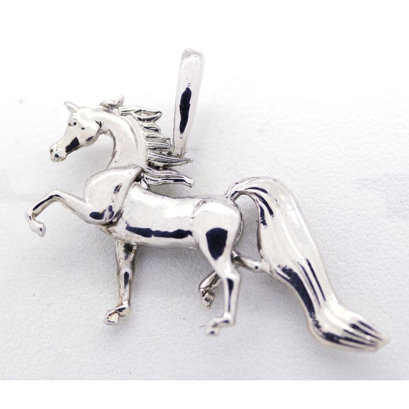 Equestrian Jewelry Sterling Silver Horse Pendant Churchwell s Jewelers