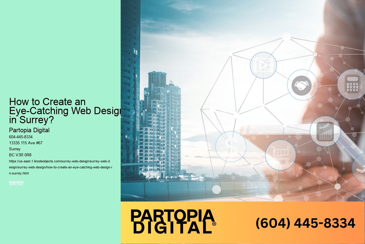 How to Create an Eye-Catching Web Design in Surrey? 