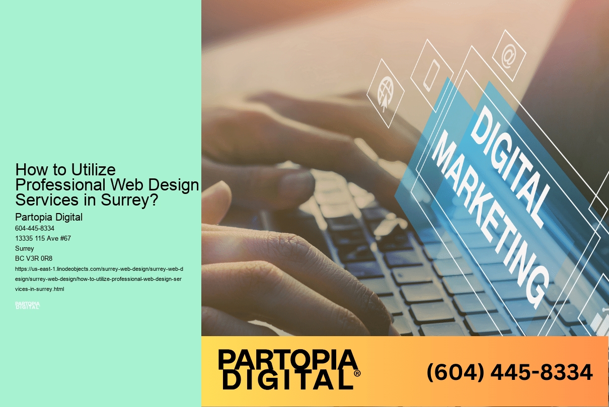 How to Utilize Professional Web Design Services in Surrey? 