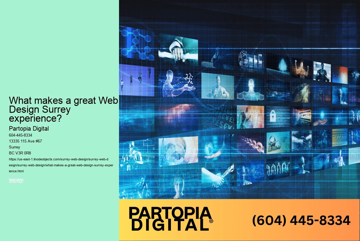 What makes a great Web Design Surrey experience? 