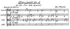 Johnston score image