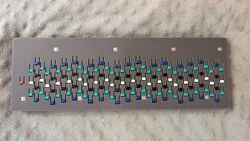 Prototype TS41 Microtonal MIDI Keyboard (bosanquet layout, multi-colored buttons)