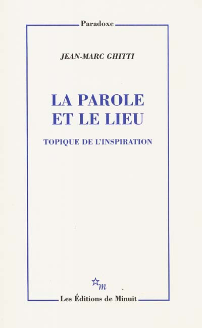couverture : 9782707316585