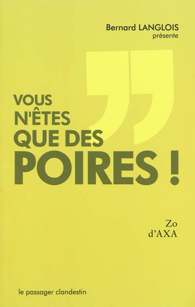 couverture : 9782916952307